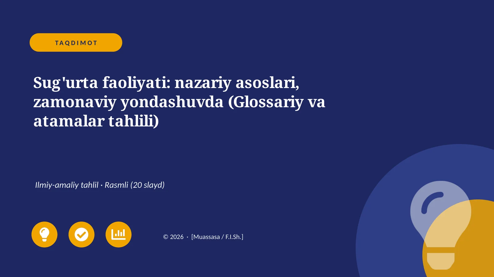 Sug'urta faoliyati: nazariy asoslari, zamonaviy yondashuvda