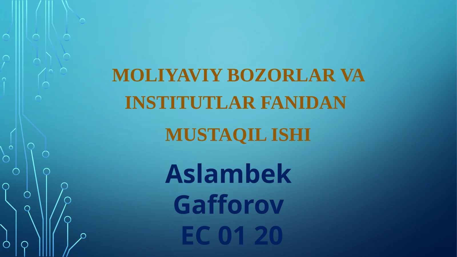 Aslambek Gafforov