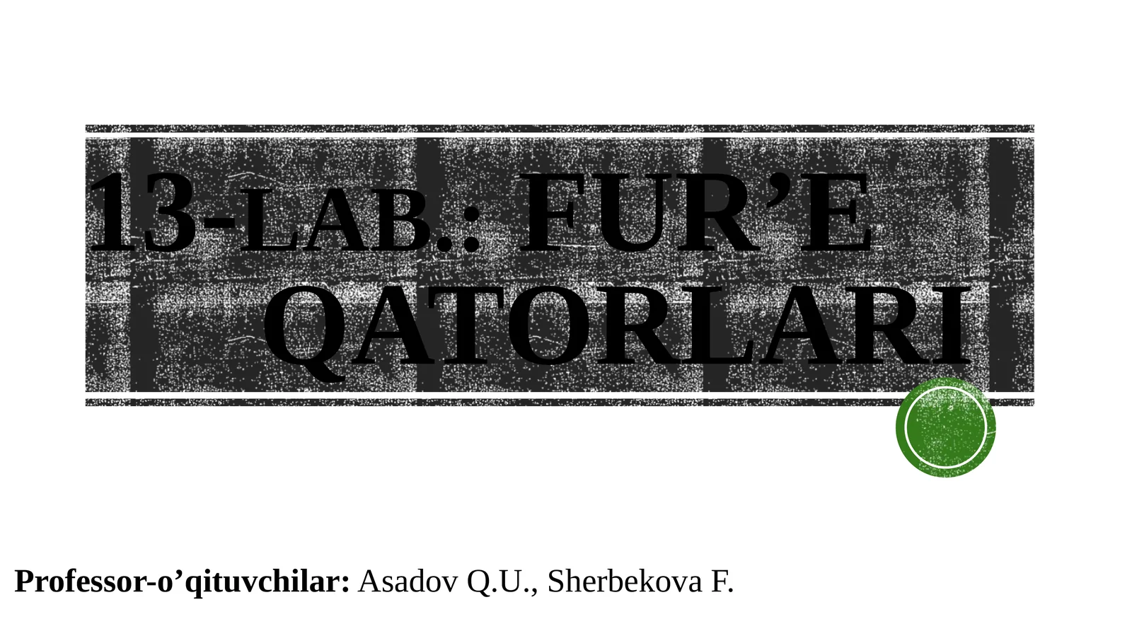 Fur’eqatorlari